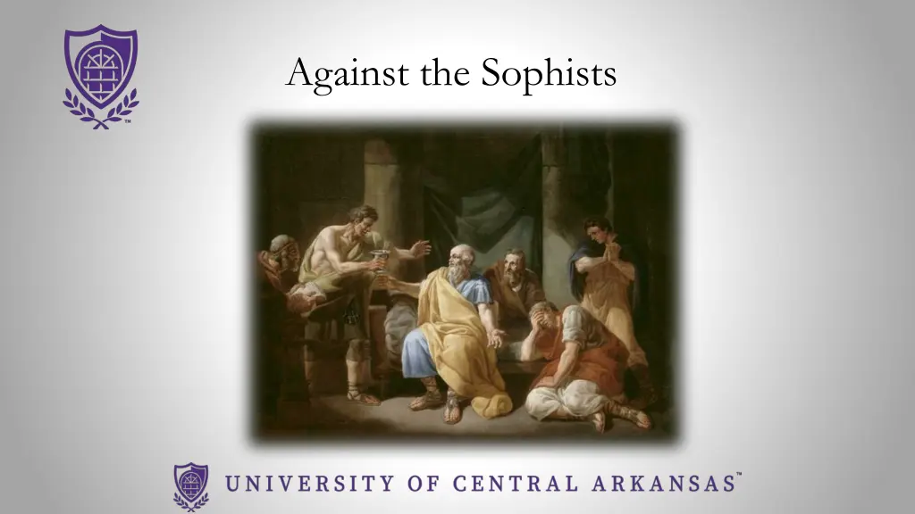 against the sophists