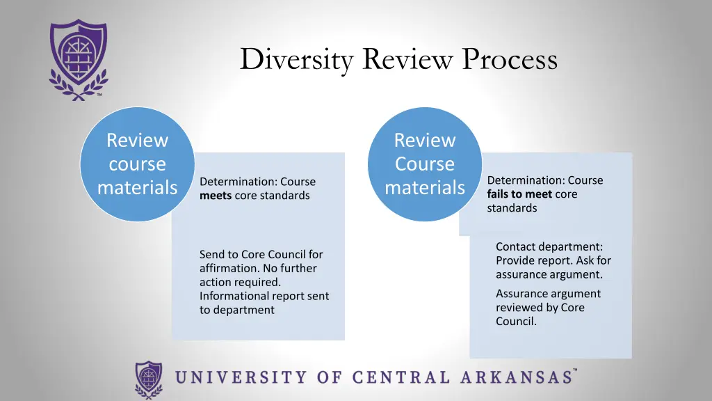 diversity review process