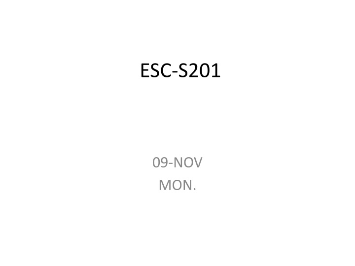 esc s201