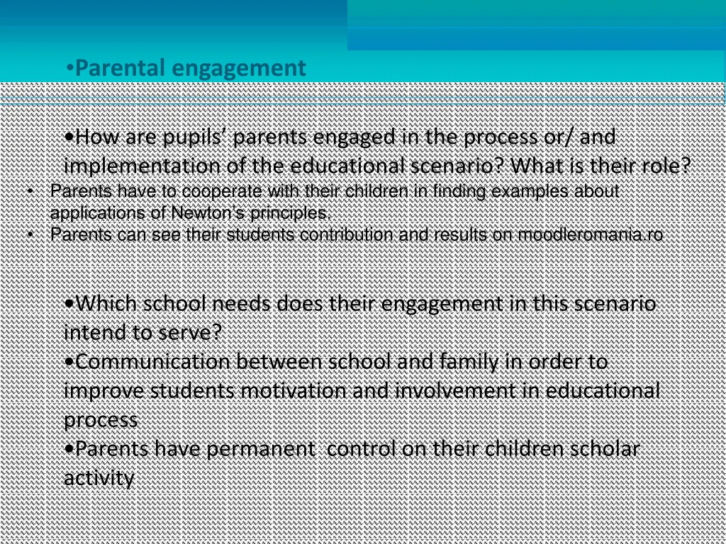 parental engagement