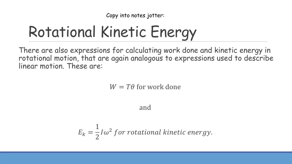 copy into notes jotter 5