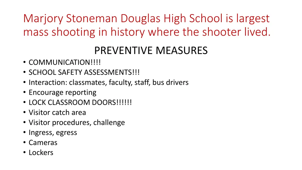 marjory stoneman douglas high school is largest