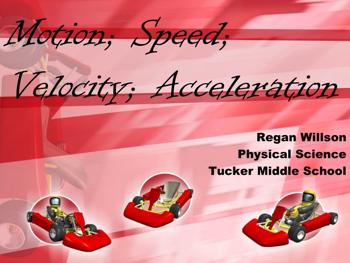 motion speed velocity acceleration