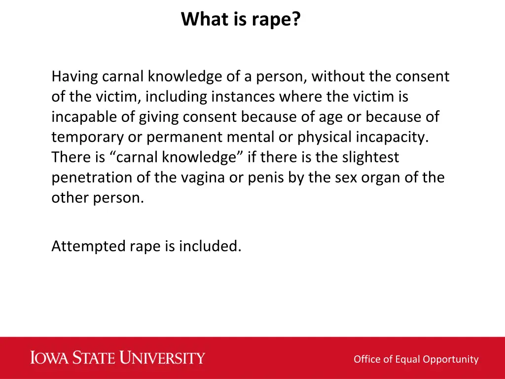 what is rape