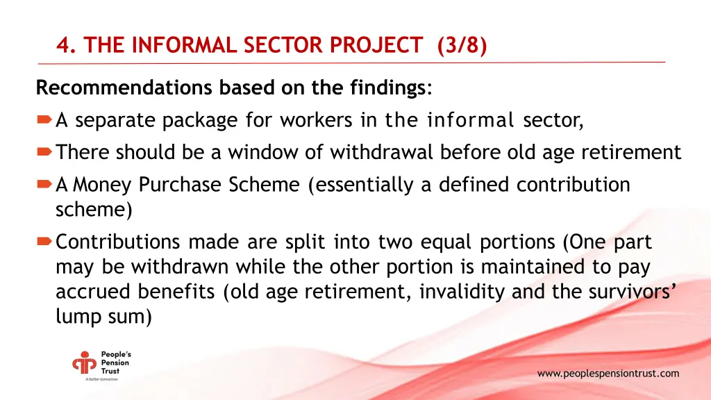 4 the informal sector project 3 8