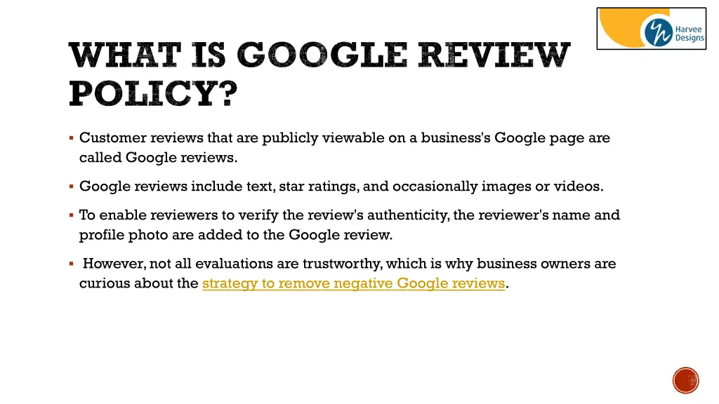 what is google review policy