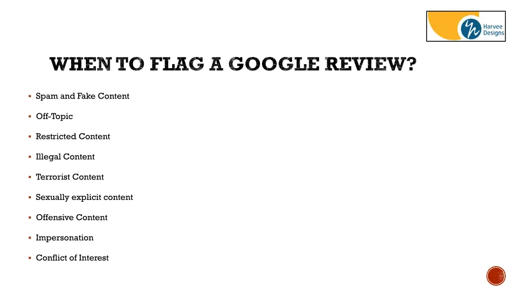 when to flag a google review