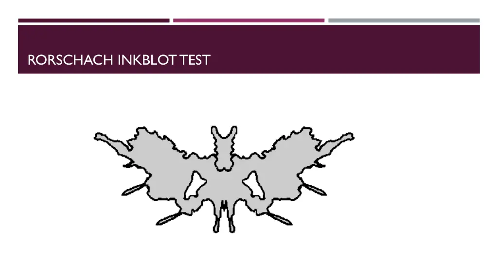 rorschach inkblot test