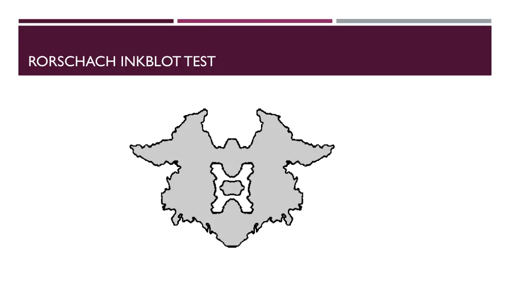 rorschach inkblottest