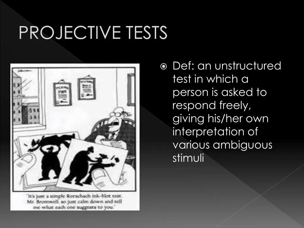 projective tests