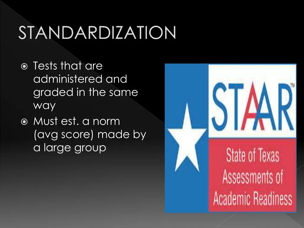 standardization