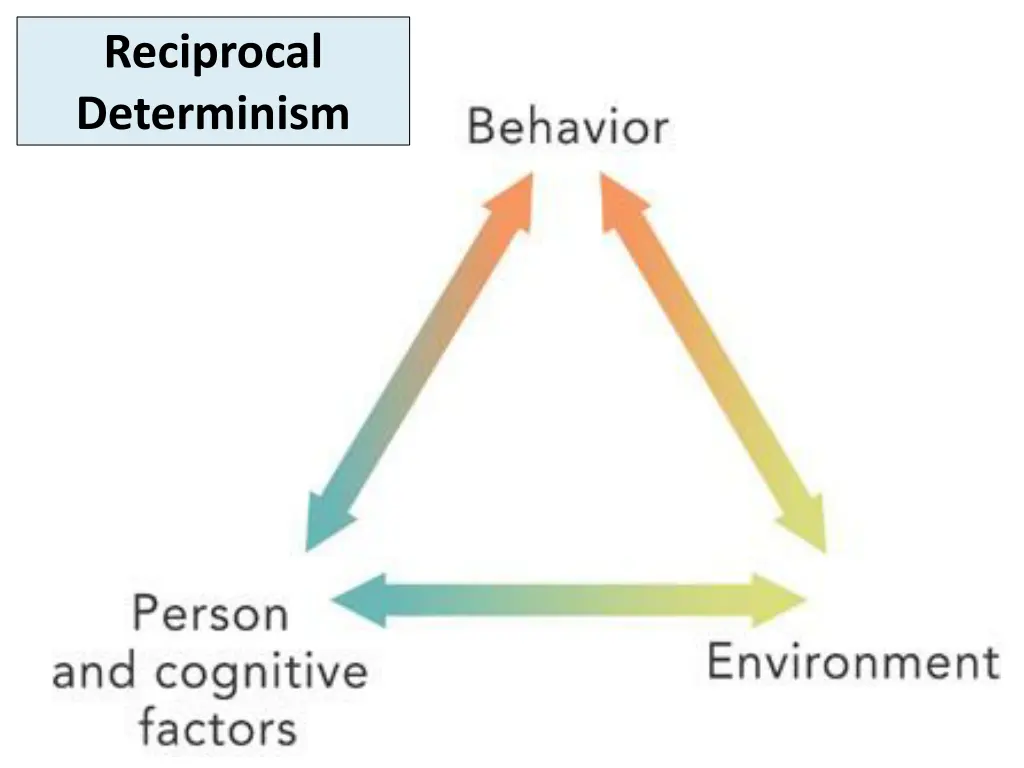 reciprocal determinism