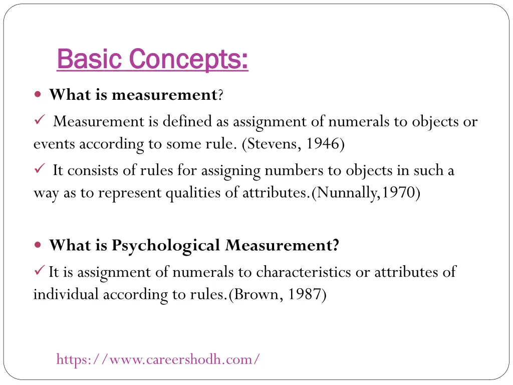 basic concepts basic concepts