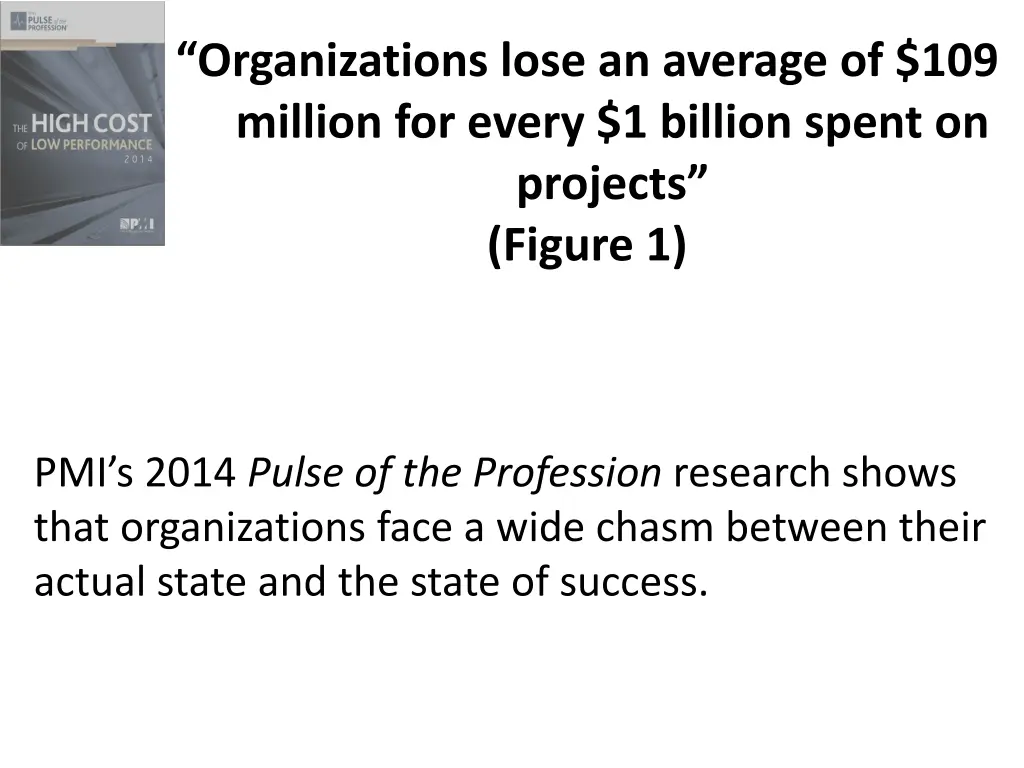 organizations lose an average of 109 million