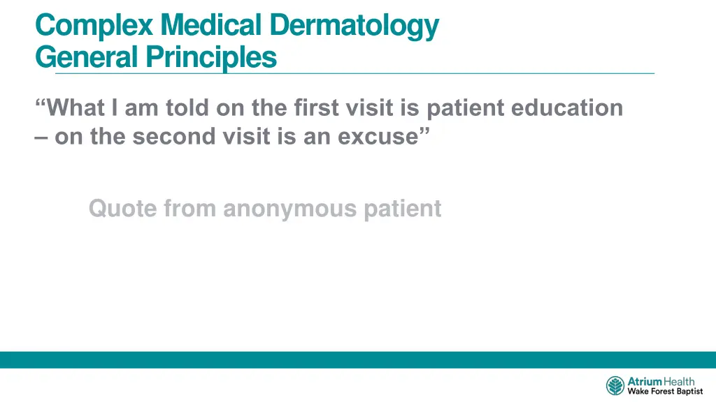 complex medical dermatology general principles