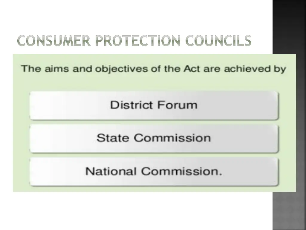 consumer protection councils