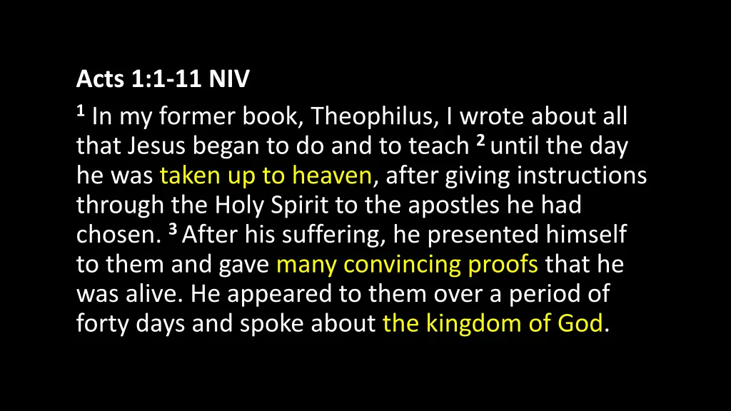 acts 1 1 11 niv 1 in my former book theophilus