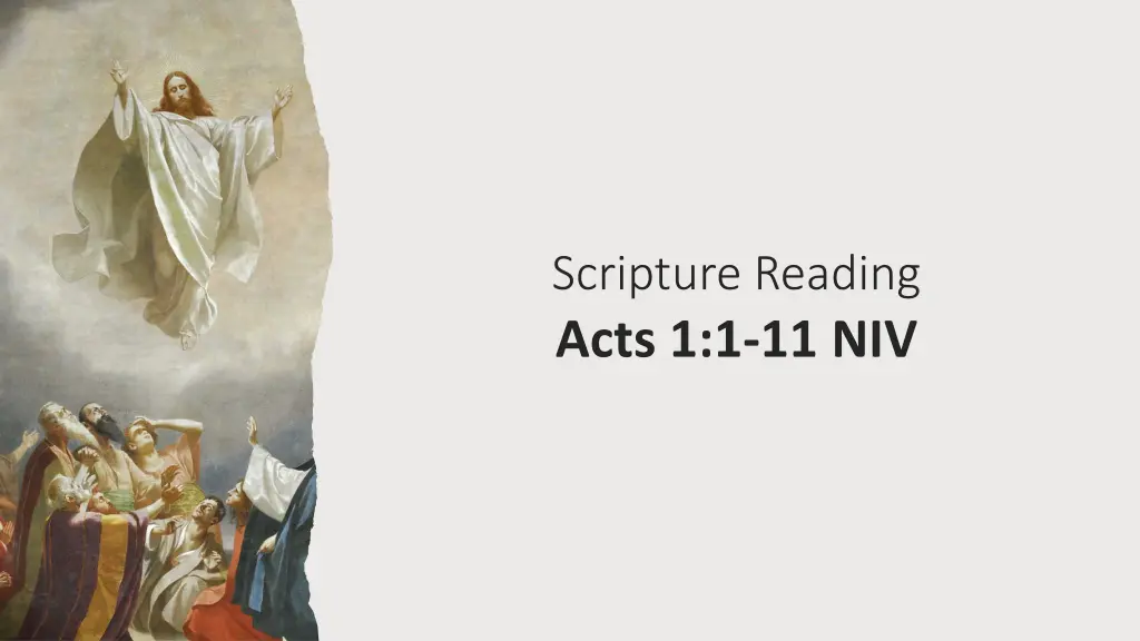 scripture reading acts 1 1 11 niv