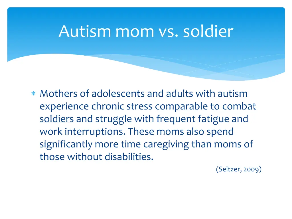 autism mom vs soldier