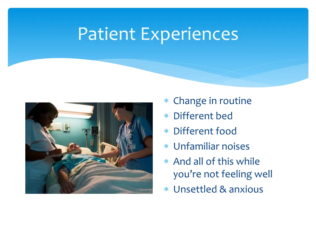 patient experiences 2