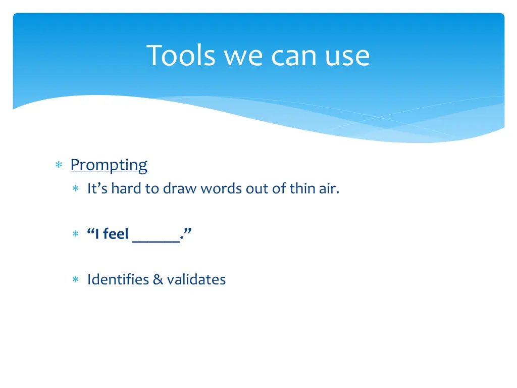 tools we can use 1