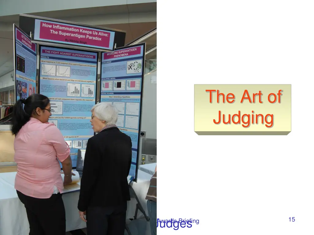 the art of judging