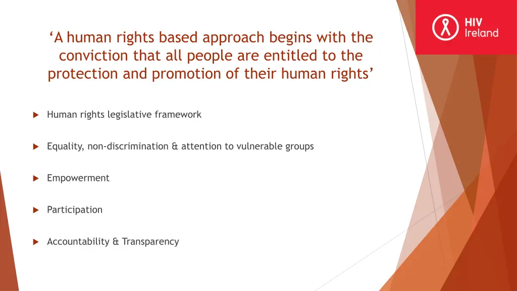 a human rights based approach begins with