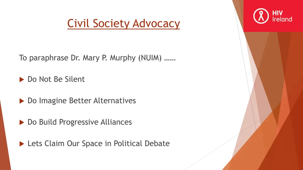 civil society advocacy