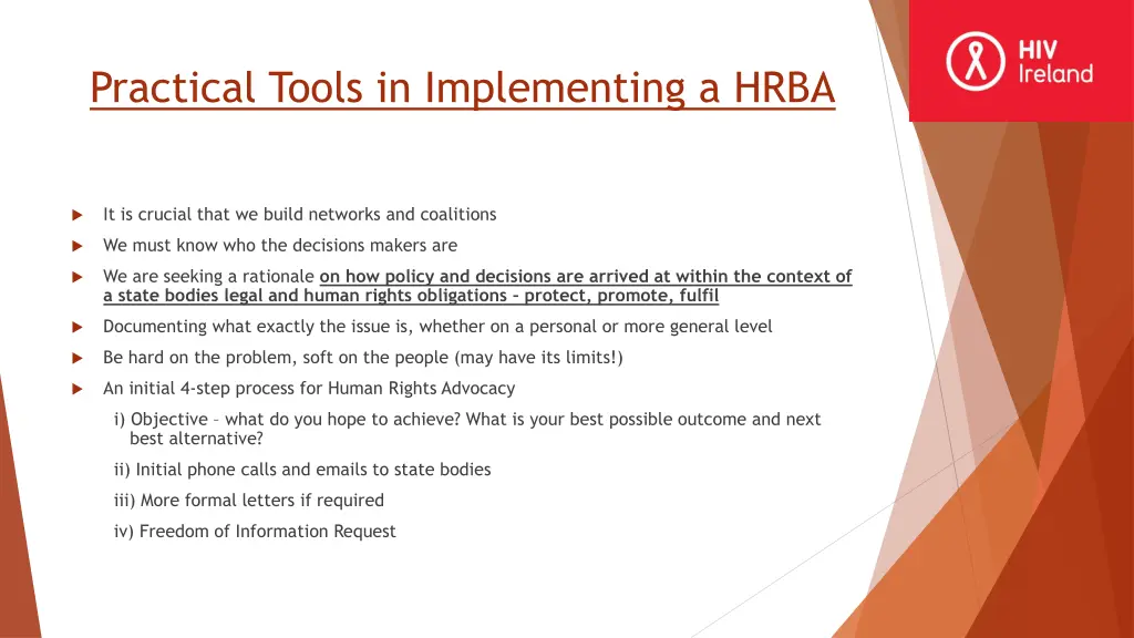 practical tools in implementing a hrba