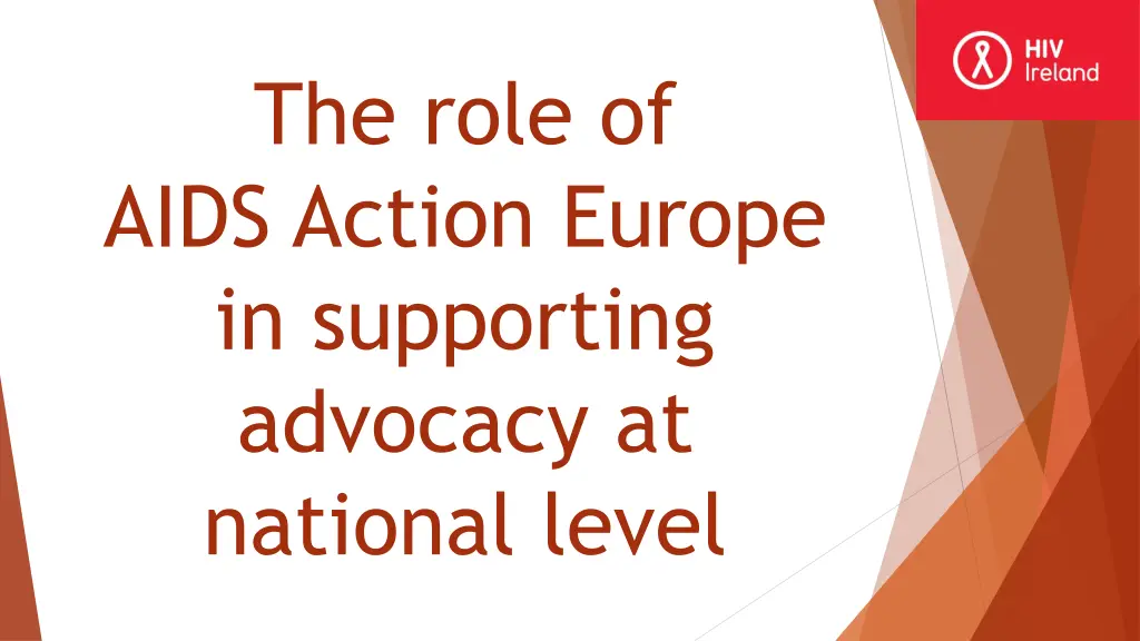 the role of aids action europe in supporting