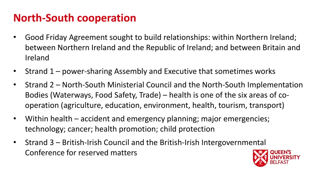 north south cooperation