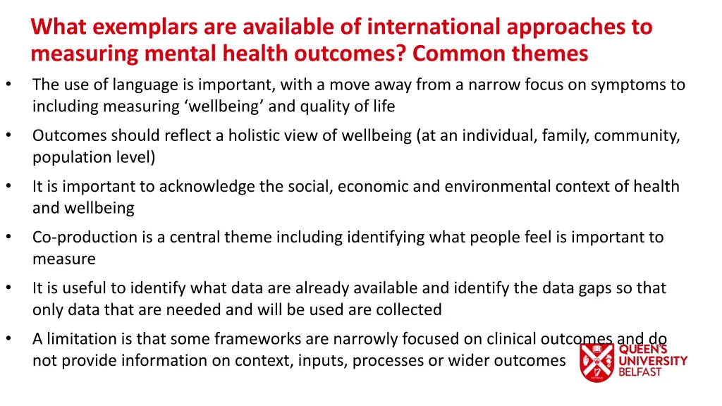 what exemplars are available of international 1