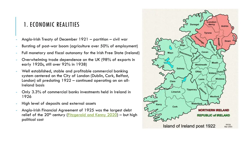 1 economic realities