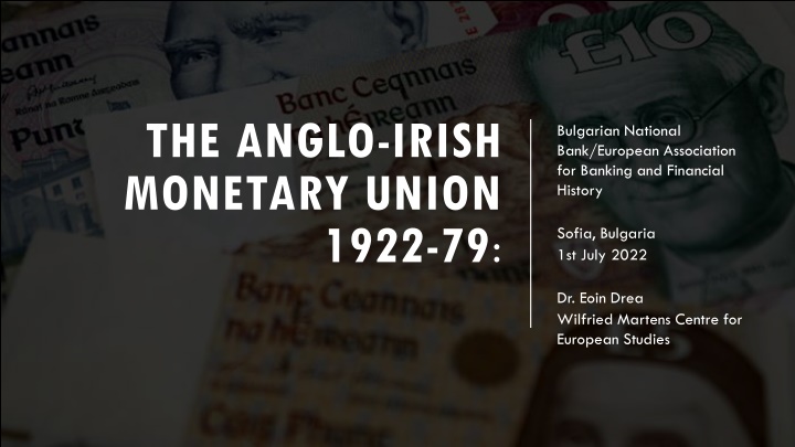 the anglo irish monetary union