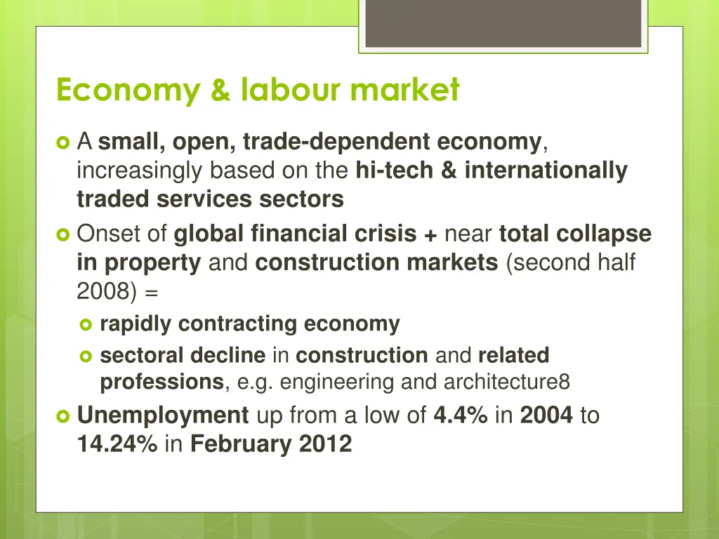 economy labour market