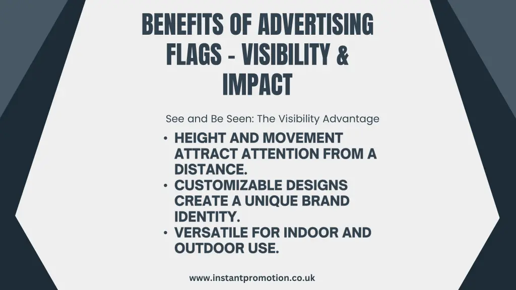 benefits of advertising flags visibility impact