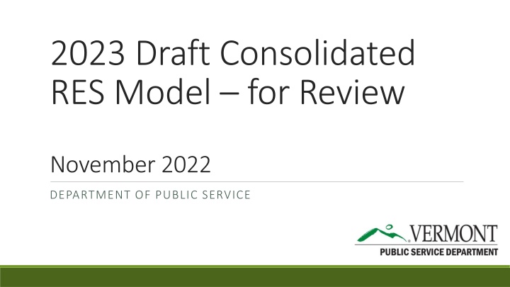 2023 draft consolidated res model for review