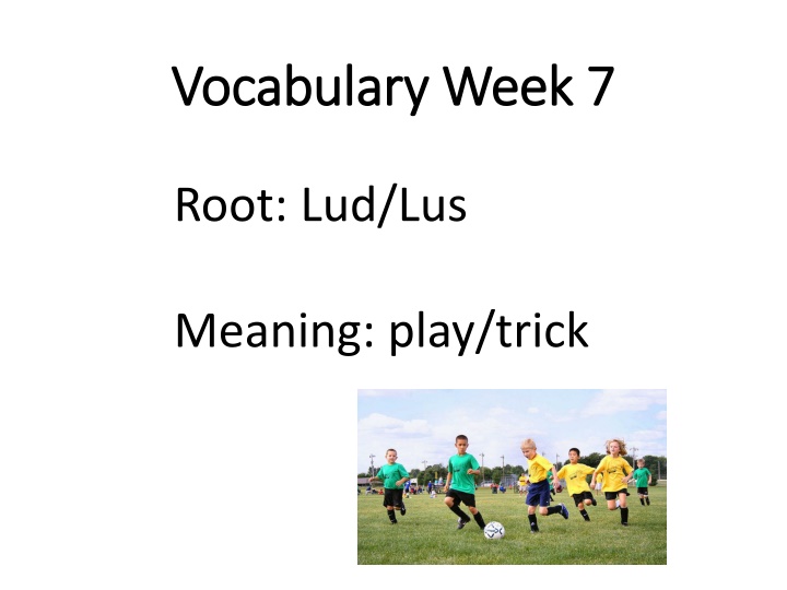 vocabulary week 7 vocabulary week 7