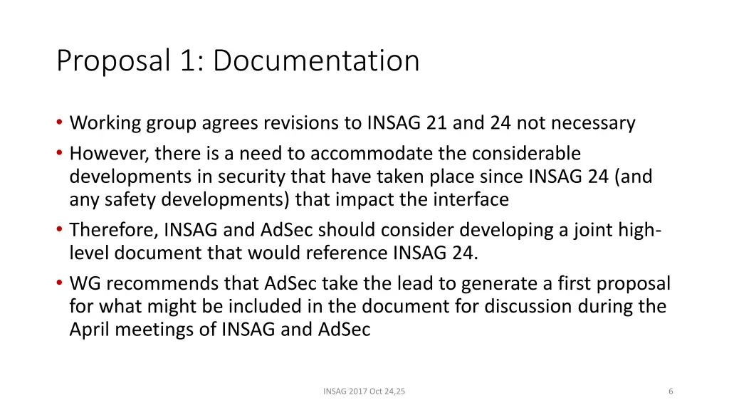 proposal 1 documentation