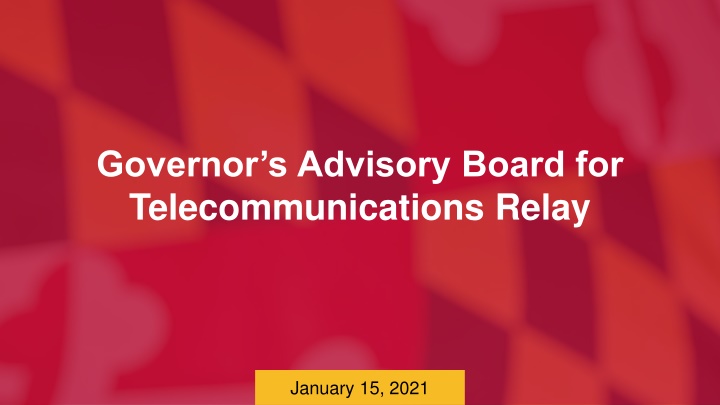 governor s advisory board for telecommunications