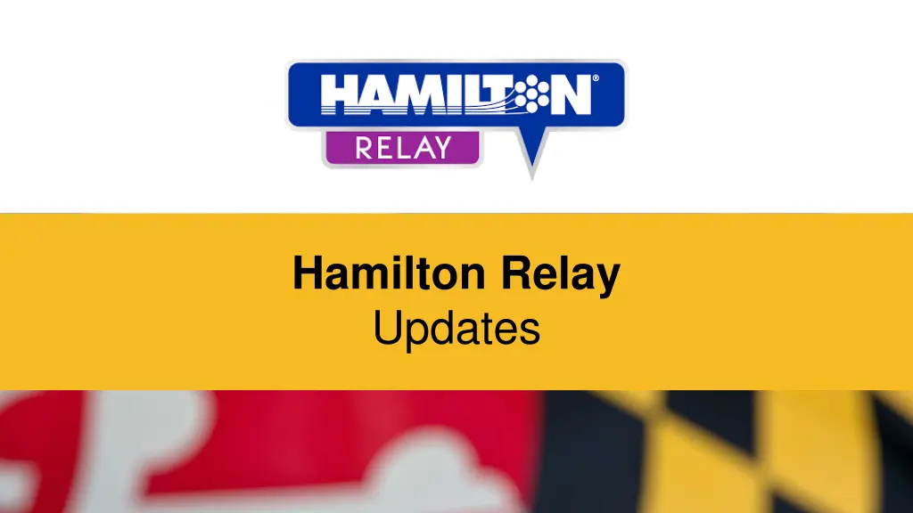 hamilton relay updates