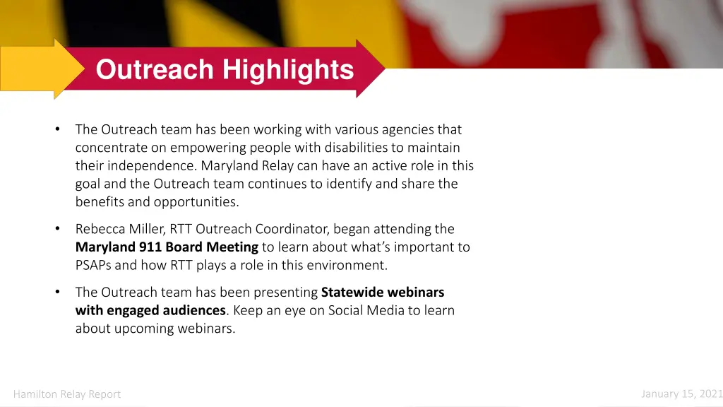 outreach highlights