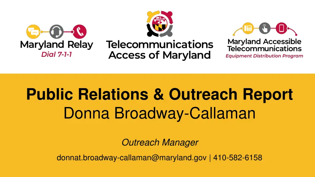 public relations outreach report donna broadway