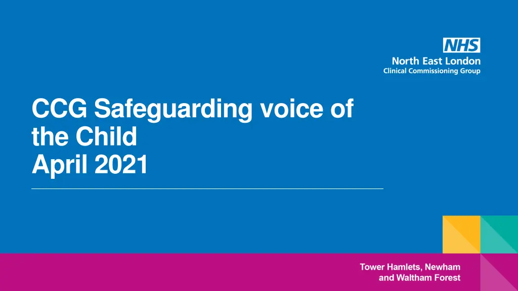 ccg safeguarding voice of the child april 2021