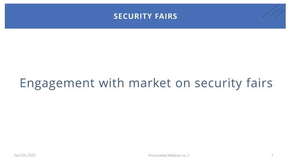 security fairs