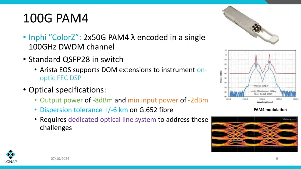 100g pam4