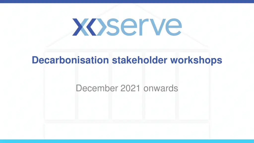 decarbonisation stakeholder workshops