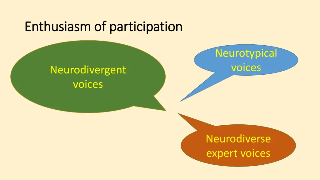 enthusiasm of participation enthusiasm