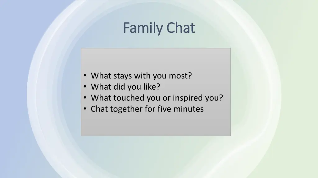 family chat family chat