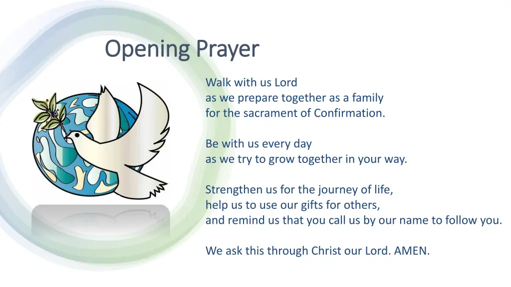 opening prayer opening prayer